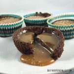 OMG YUM! Gooey and Boozy Salted Caramel Brownie Bowls - DoItYourFreakingSelf.com