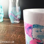 Use your old nail polish and make a Watercolor Coffee Mug!