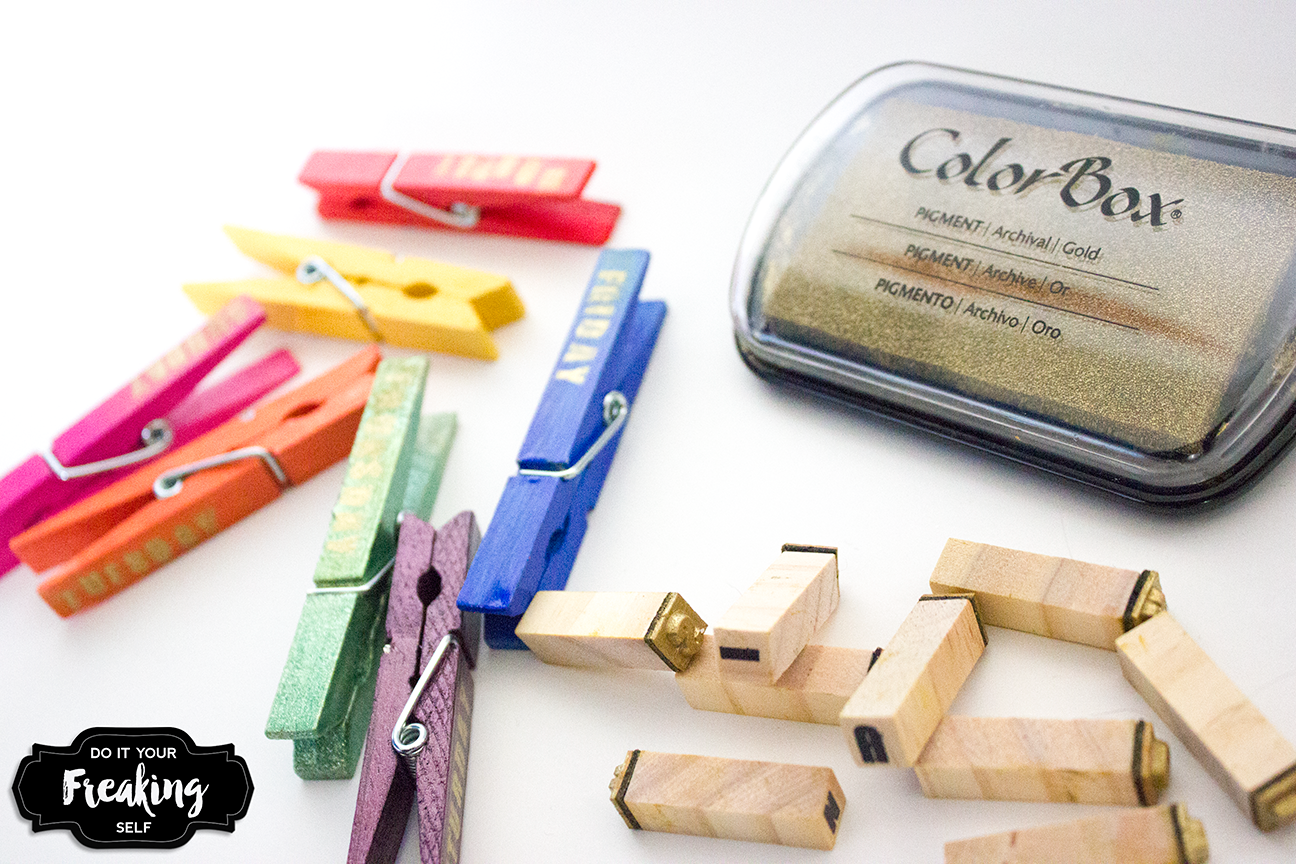 Do It Your Freaking Self DIY Clothes Pin Do It Your