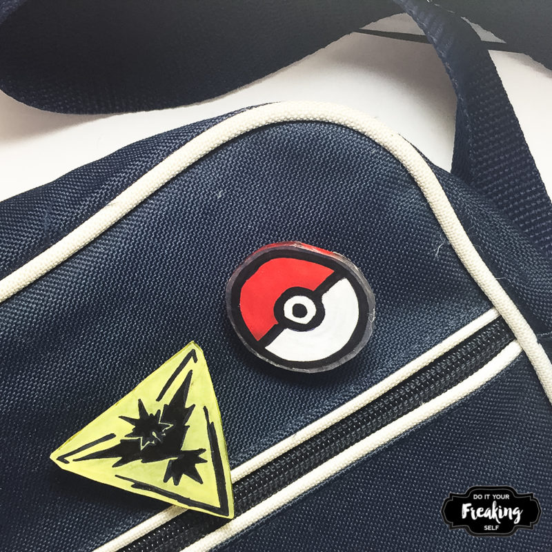 Show your team pride with these fun DIY Pokémon Go Pins! Connect with your team Instinct, Mystic or Valor with this easy craft