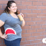 Survive the Sharknado in your own DIY Sharknado Costume T-shirt! No Sew, quick and easy for you or that shark lover in your life!