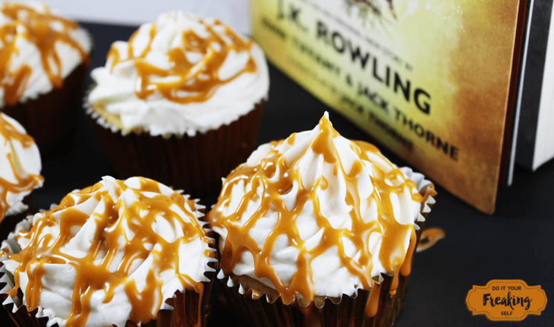 Who says Harry Potter is just for kids? Make these Magical and Delicious boozy butterbeer cupcakes for your next party and cast a spell on your friends.