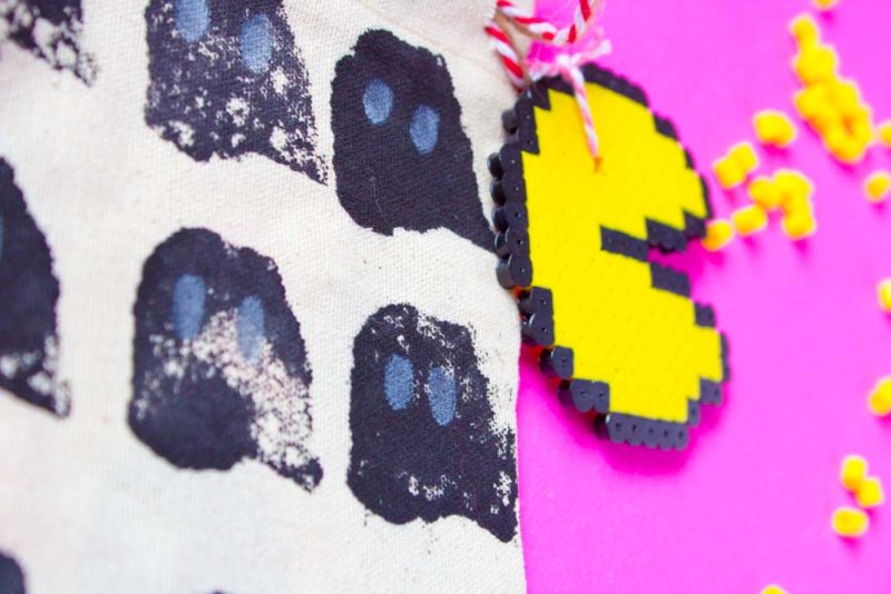 Gear up for some arcade themed fun with this Stamped PacMan DIY Gift Bag. A fun project to give as a gift or to hold all of your loot!
