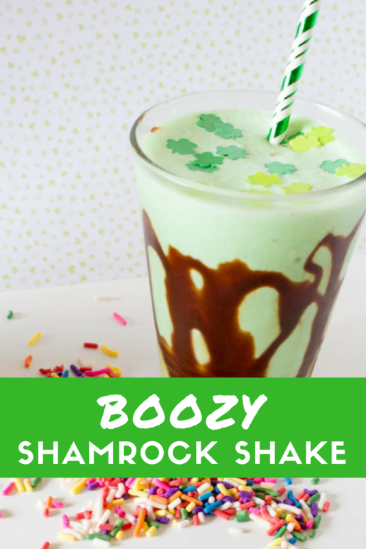 In the mood for a more adult version of the shamrock shake? This recipe is for you! Go a step further and stack up a freakshake with all your favorite treats! | Shamrock Shake Recipe | McDonalds | Alcohol | DIY | How to make a freakshake | Mint chocolate | St. Patrick's Day - Do It Your Freaking Self