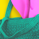 If you're looking for a quick and fashionable summer project, check out this beginner crochet beach bag using the suzette stitch.