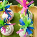 Add some fun flare to your Cinco De Mayo or Pinata party with these fun Fringe Cupcake Toppers! They also double as drink stirrers for a bright and colorful addition to your drinks! | Cinco de Mayo | Pinata | Party Decor | Do It Your Freaking Self
