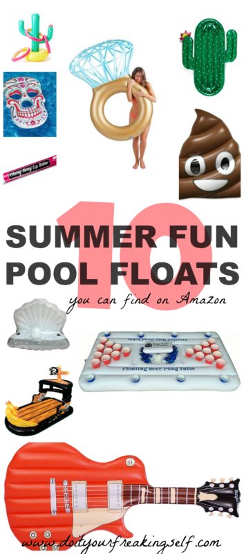 Your swimming pool should be home to giant flamingos, unicorns and champagne dreams this summer! Check out this season's hottest pool floats!