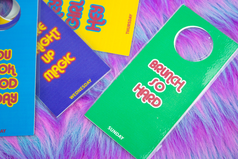 Do It Your Freaking Self - Sassy Day of the Week Printable Hanger Tags ...