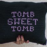 Crochet Haunted Mansion Pillow - Do It Your Freaking Self