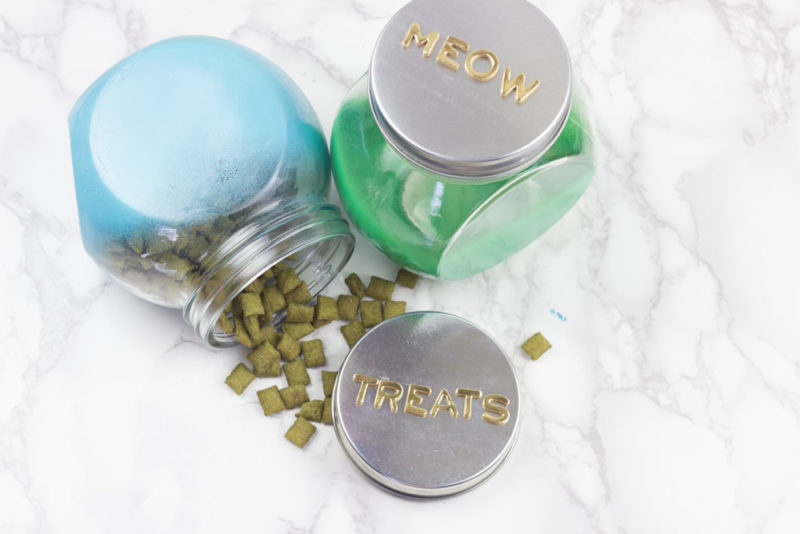 blendo diy cat treats jar