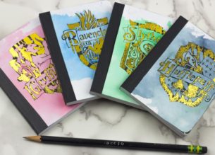 Hogwarts Inspired House Mini-Notebooks