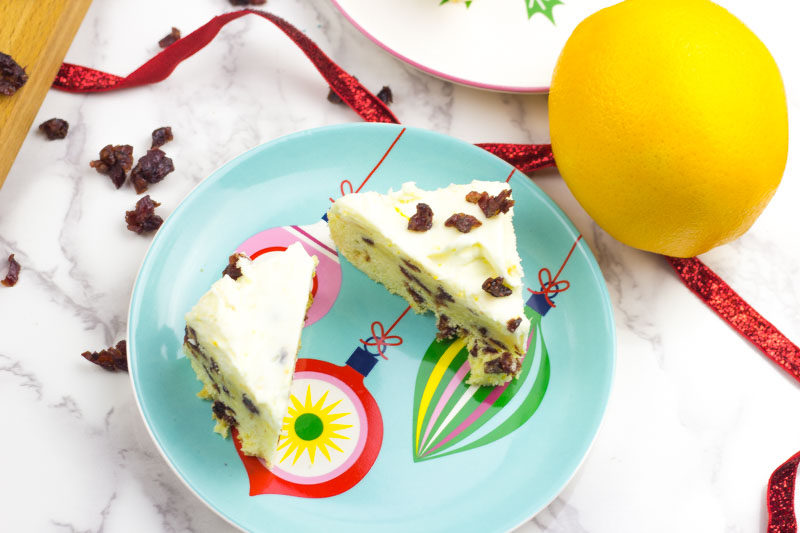 Orange Cranberry Sugar Cookie Bar
