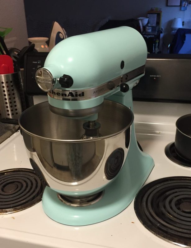 kitchenaid - stand mixer - ice blue