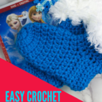 Keep your princess feet cozy this winter with some comfy crochet Elsa inspired Frozen Adventure Slippers!