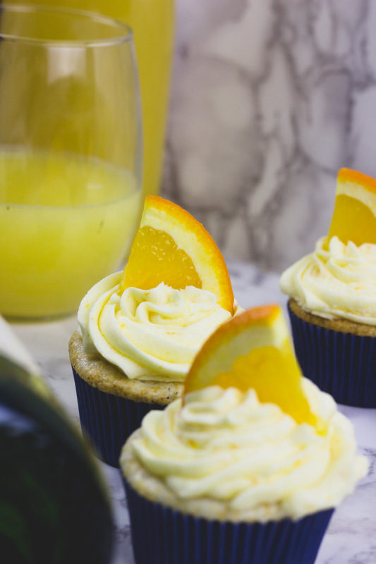 mimosa cupcakes recipe